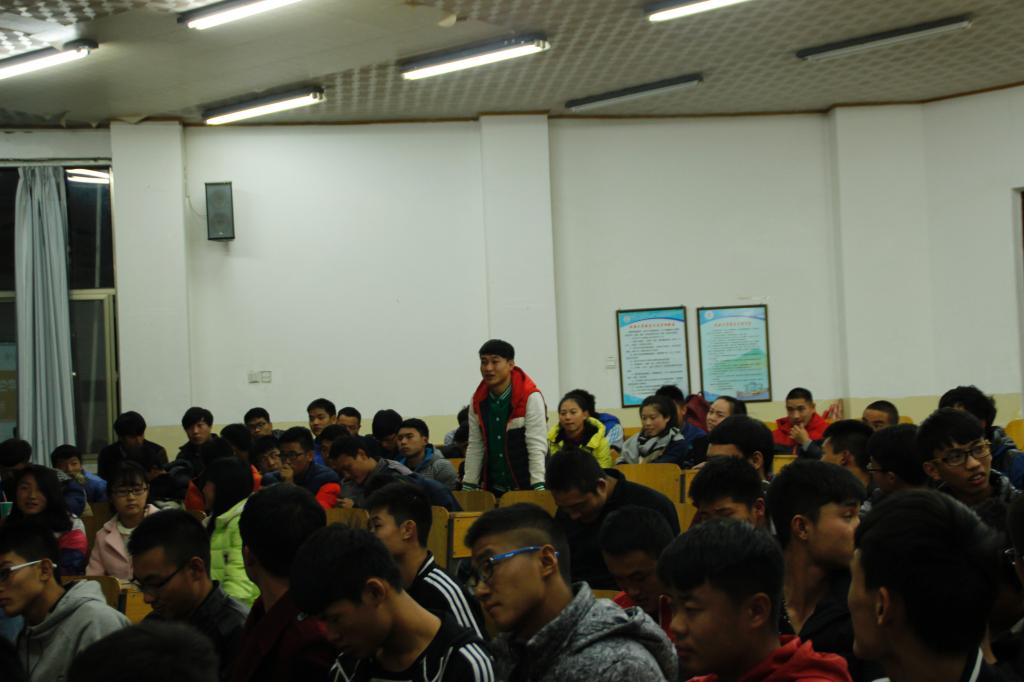 现场同学提问